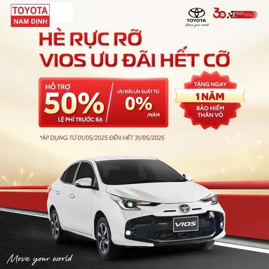 Chương Trình khuyến mại tháng 11/2025 tại Toyota Nam Định